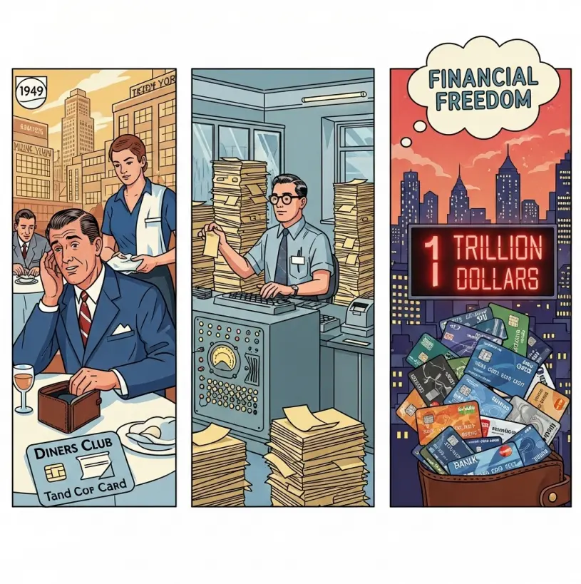 「信用卡」是這樣煉成的——大蘋果裡一顆萬億債務的種子