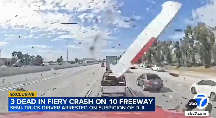 10號公路8車追撞3死慘劇畫面曝光！肇事司機為印度籍非法入境者