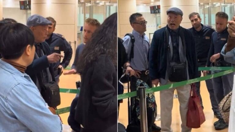 華翁滯留意大利機場怒斥歧視：等兩粒鐘，當中國人係咩？