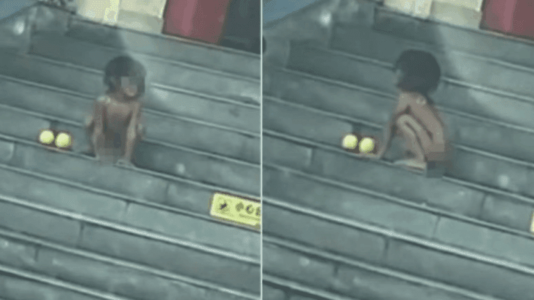 四川高速公路驚現「裸跑小狼人」？另類育兒引發熱議