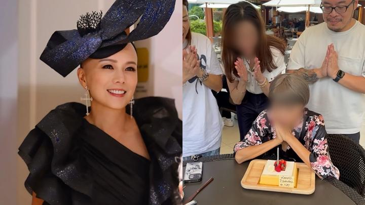 吳文忻踏入「半百」自揭後悔整容     陸詩韻為好友慶生膚質出賣年齡狀況