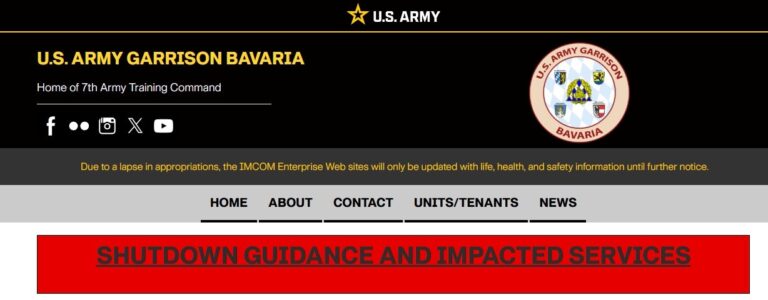 駐德美軍陷困境？政府停擺下官網驚現食物銀行指南