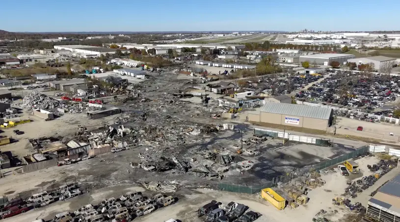 UPS貨機肯塔基墜毀致14死事件 「引擎吊架裂縫導致脫落起火」